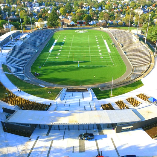 VUL Home Field aerial view from the south