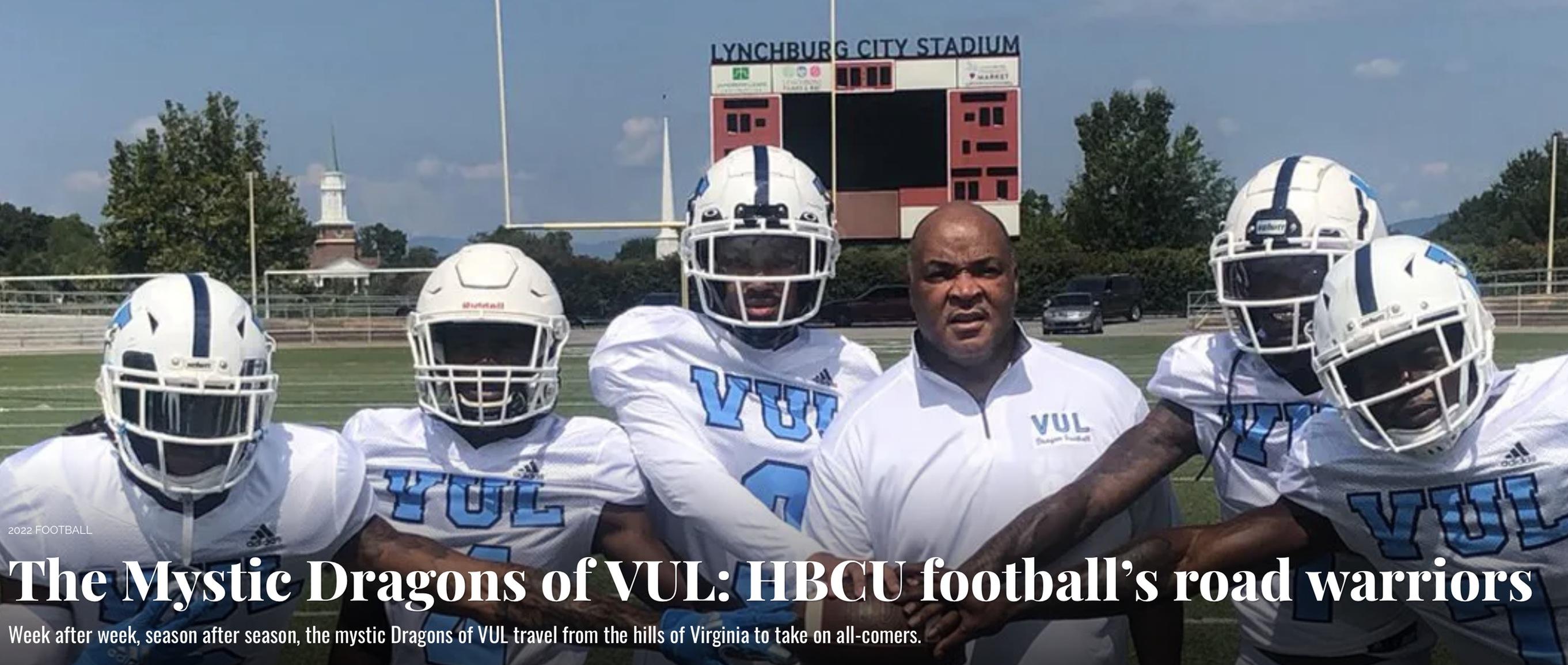 The Mystic Dragons of VUL: HBCU football&rsquo;s road warriors